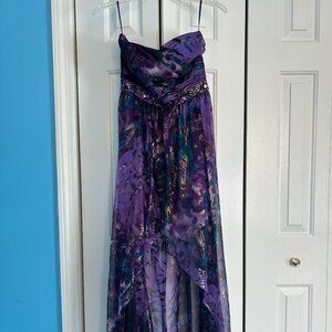Strapless Formal Dress